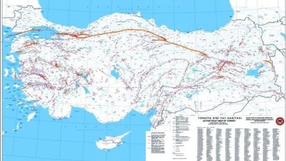 MTA Türkiye'nin Diri Fay Hattı Haritası Güncellendi: Riskli Bölgeler Belirlendi