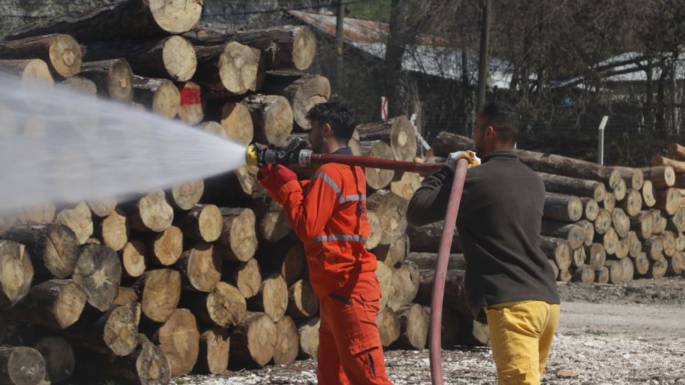 Bolu’da muhtemel orman yangınlarına yönelik eğitim tatbikatı yapıldı
