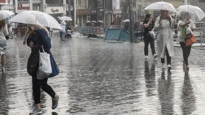 Bolu'da en çok yağış o bölgeye yağdı